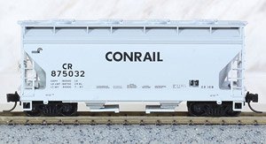 092 00 511 (N) 8-Bay Covered Hopper CONRAIL RD# CR 875032 (Model Train)