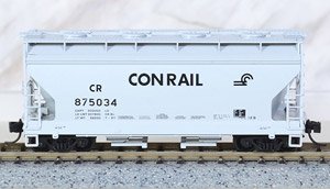 092 00 512 (N) ホッパー CR #875034 ★外国形モデル [2-Bay Covered Hopper CONRAIL RD# CR 875034] (鉄道模型)