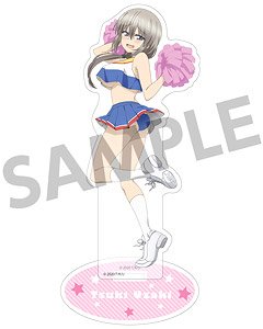 Uzaki-chan Wants to Hang Out! Acrylic Figure Tsuki Uzaki Cheer Ver. (Anime Toy)