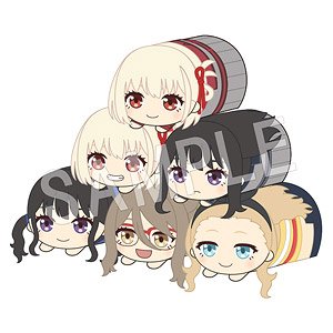 Lycoris Recoil Mochikororin Plush Mascot (Set of 6) (Anime Toy)