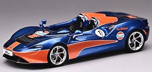 McLaren Elva Gulf ブルー/オレンジ (ミニカー)