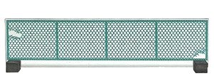 Visual Scene Accessory 135 Rooftop Accessory Aging Painting Type A (Fence) (Model Train)