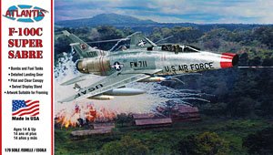 F-100C Super Sabre (Plastic model)
