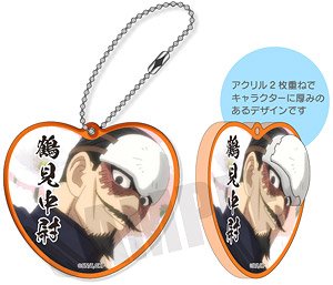 [Golden Kamuy] Unevenness Acrylic Key Ring A Tsurumi (Anime Toy)