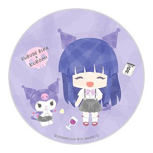 Higurashi When They Cry: Sotsu x Sanrio Characters Ceramic Coaster Rika (Anime Toy)