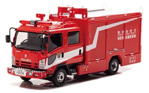いすゞ フォワード 2012 東京消防庁消防救助機動部隊救助車 (ミニカー)