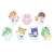 Higurashi When They Cry: Sotsu x Sanrio Characters Returns Mini Acrylic Stand Key Ring (Set of 6) (Anime Toy) Item picture1