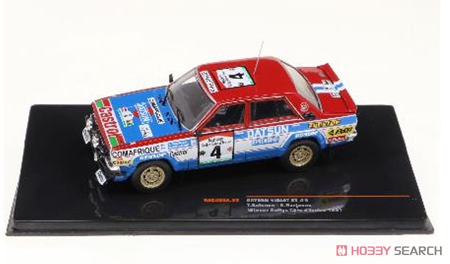 日産 ダットサン バイオレット GT 1981年コートジボワールラリー 優勝 #4 T.Salonen/S.Harjanne (ミニカー) 商品画像1