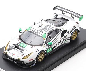 Ferrari 488 GT3 No.63 2020 Daytona 24H C. McNail - T. Vilander - J. Westphal - A. Balzan (Diecast Car)