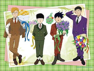TV Animation [Mob Psycho 100 III] [Especially Illustrated] B2 Tapestry [Suits Ver.] (Anime Toy)