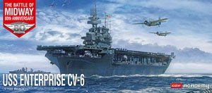 USS Enterprise CV-6 `Battle of Midway` (Plastic model)