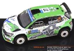 Skoda Fabia Rally2 EVO 2022 Estonia Rally #27 E.Lindholm / R.Hamalainen (Diecast Car)