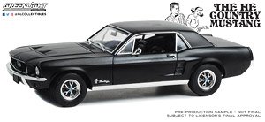 1968 Ford Mustang Coupe `He Country Special` Stealth Black (ミニカー)