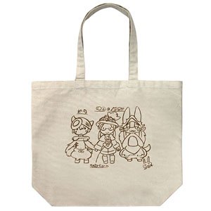 Made in Abyss: The Golden City of the Scorching Sun Riko-san Corps Large Tote Natural (Anime Toy)