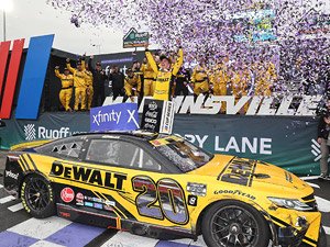 Christopher Bell 2022 Dewalt Toyota Camry NASCAR 2022 Xfinity 500 Winner (Elite Series) (Diecast Car)