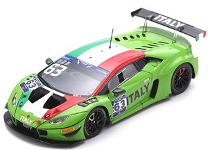 Team Italy - Lamborghini Huracan GT3 EVO No.63 2nd FIA Motorsport Games GT Sprint Cup Paul Ricard 2022 Mirko Bortolotti (Diecast Car)