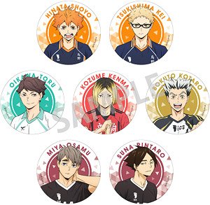 ハイキュー!! トレーディングホログラム缶バッジ A (7個セット) (キャラクターグッズ)