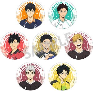 ハイキュー!! トレーディングホログラム缶バッジ B (7個セット) (キャラクターグッズ)