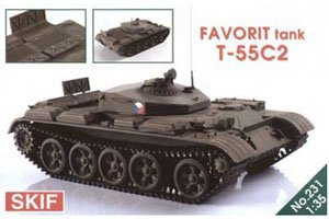 T-55C-2 チェコ軍操縦訓練戦車 (エッチング、レジン製パーツ付) (プラモデル)
