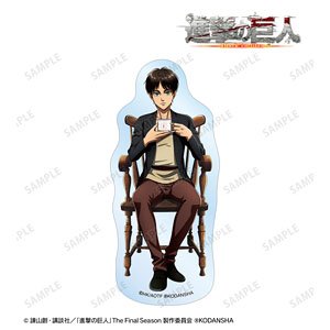 進撃の巨人 描き下ろしイラスト エレン ティータイムver. ステッカー (キャラクターグッズ)