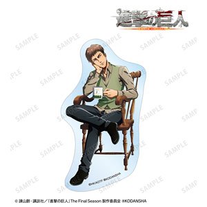 進撃の巨人 描き下ろしイラスト ジャン ティータイムver. ステッカー (キャラクターグッズ)