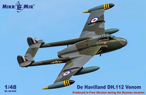 De Havilland DH 112 Venom (Plastic model)