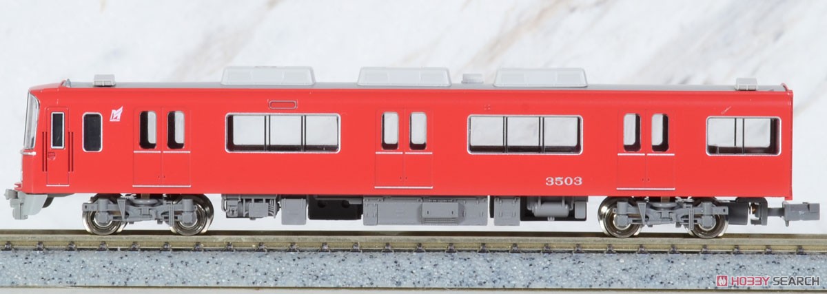 Meitetsu Series 3500 (Renewaled Car, Rollsign Lighting) Standard Four Car Formation Set (w/Motor) (Basic 4-Car Set) (Pre-colored Completed) (Model Train) 商品画像2