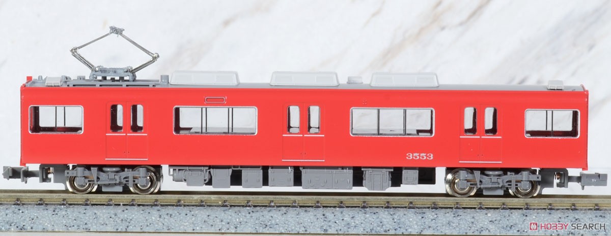 Meitetsu Series 3500 (Renewaled Car, Rollsign Lighting) Standard Four Car Formation Set (w/Motor) (Basic 4-Car Set) (Pre-colored Completed) (Model Train) 商品画像5