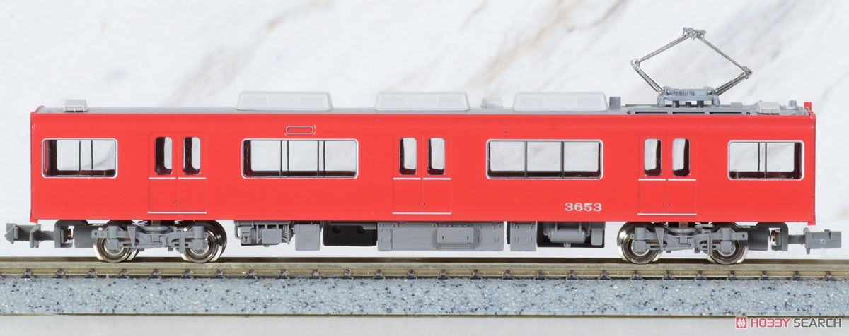 Meitetsu Series 3500 (Renewaled Car, Rollsign Lighting) Standard Four Car Formation Set (w/Motor) (Basic 4-Car Set) (Pre-colored Completed) (Model Train) 商品画像6