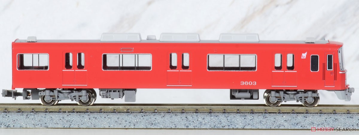 Meitetsu Series 3500 (Renewaled Car, Rollsign Lighting) Standard Four Car Formation Set (w/Motor) (Basic 4-Car Set) (Pre-colored Completed) (Model Train) 商品画像7