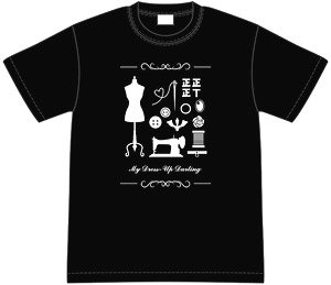 その着せ替え人形は恋をする Tシャツ 黒 S (キャラクターグッズ)