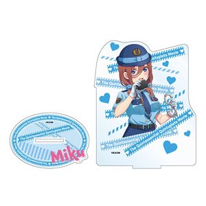 映画「五等分の花嫁」 Police style アクリルスタンドTall 中野三玖 (キャラクターグッズ)