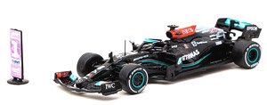 Mercedes-AMG F1 W12 E Performance British Grand Prix 2021 Winner Lewis Hamilton (ミニカー)