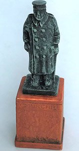 (OO・HO) ハーバーン・ハムレット ウィンストン・チャーチル立像 塗装済み完成品 【SS358】 (鉄道模型)