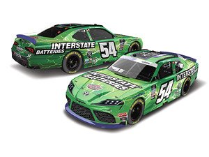 `タイ・ギブス` #54 INTERSTATE BATTERIES TOYOTA スープラ NASCAR Xfintyシリーズ 2022 チャンピオン (ミニカー)