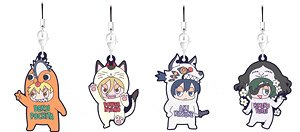 Chainsaw Man Rubber Strap (Set of 4) (Anime Toy)