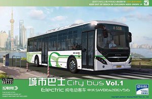 上海 SUNWIN 電気バス (プラモデル)