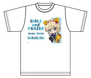 ガールズ＆パンツァー 最終章 ぷちちょこグラフィックTシャツ 【ダージリン】 十二支 (キャラクターグッズ)