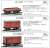 Japan`s Oldest Boxcar (Type CK) Paper Kit (Unassembled Kit) (Model Train) Other picture1