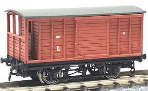 Japan`s Oldest Brake Van Paper Kit (Unassembled Kit) (Model Train)