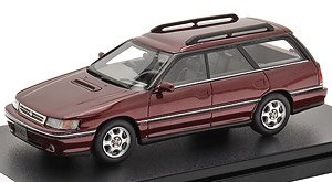 SUBARU LEGACY Touring Wagon GT (1992) ダークレッドマイカ (ミニカー)
