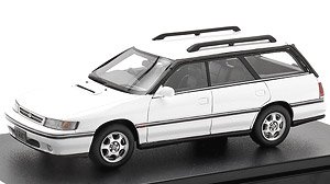 SUBARU LEGACY Touring Wagon GT (1992) フェザーホワイト (ミニカー)