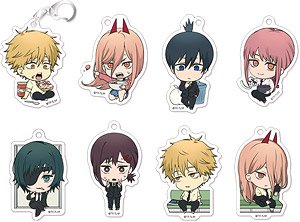 Chainsaw Man Acrylic Key Ring Collection Play Back (Set of 8) (Anime Toy)