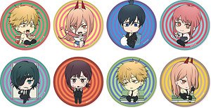 Chainsaw Man Chara Badge Collection Play Back (Set of 8) (Anime Toy)