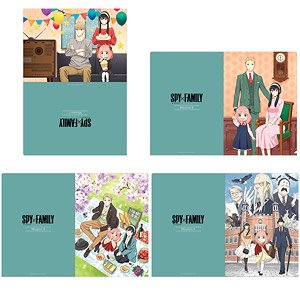 SPY×FAMILY メインビジュアルクリアファイルセット MISSION:1～4 (キャラクターグッズ)