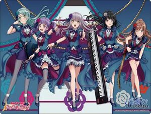 Bushiroad Rubber Mat Collection V2 Vol.555 Bang Dream! Girls Band Party! [Roselia] 2022 Ver. (Card Supplies)