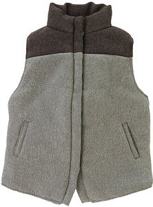 AZO2 Azocan Down Vest (Gray) (Fashion Doll)
