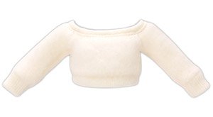 PPM Off Shoulder Knit Top (Milk) (Fashion Doll)