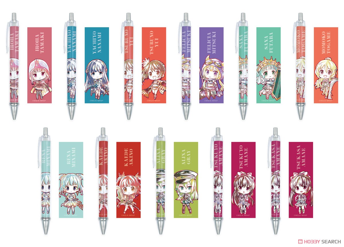 Puella Magi Madoka Magica Side Story: Magia Record Gray Alina Deformed Ani-Art Ballpoint Pen (Anime Toy) Other picture1