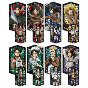 Attack on Titan Prism Visual Collection (Set of 8) (Anime Toy)